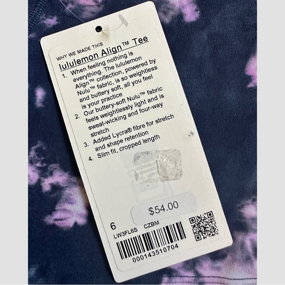 Lululemon Align T-shirt - Brand New with Tag - Picture 5 of 12